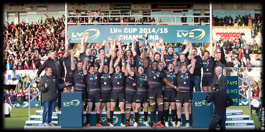 Saracens win LV Cup 2015